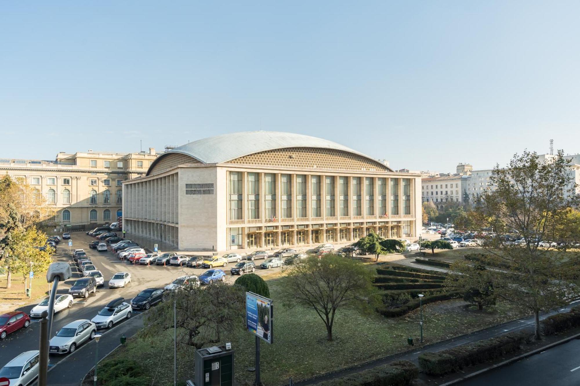 Chic Comfort 1Bdr With Landmark View - Concerthall Boekarest Buitenkant foto