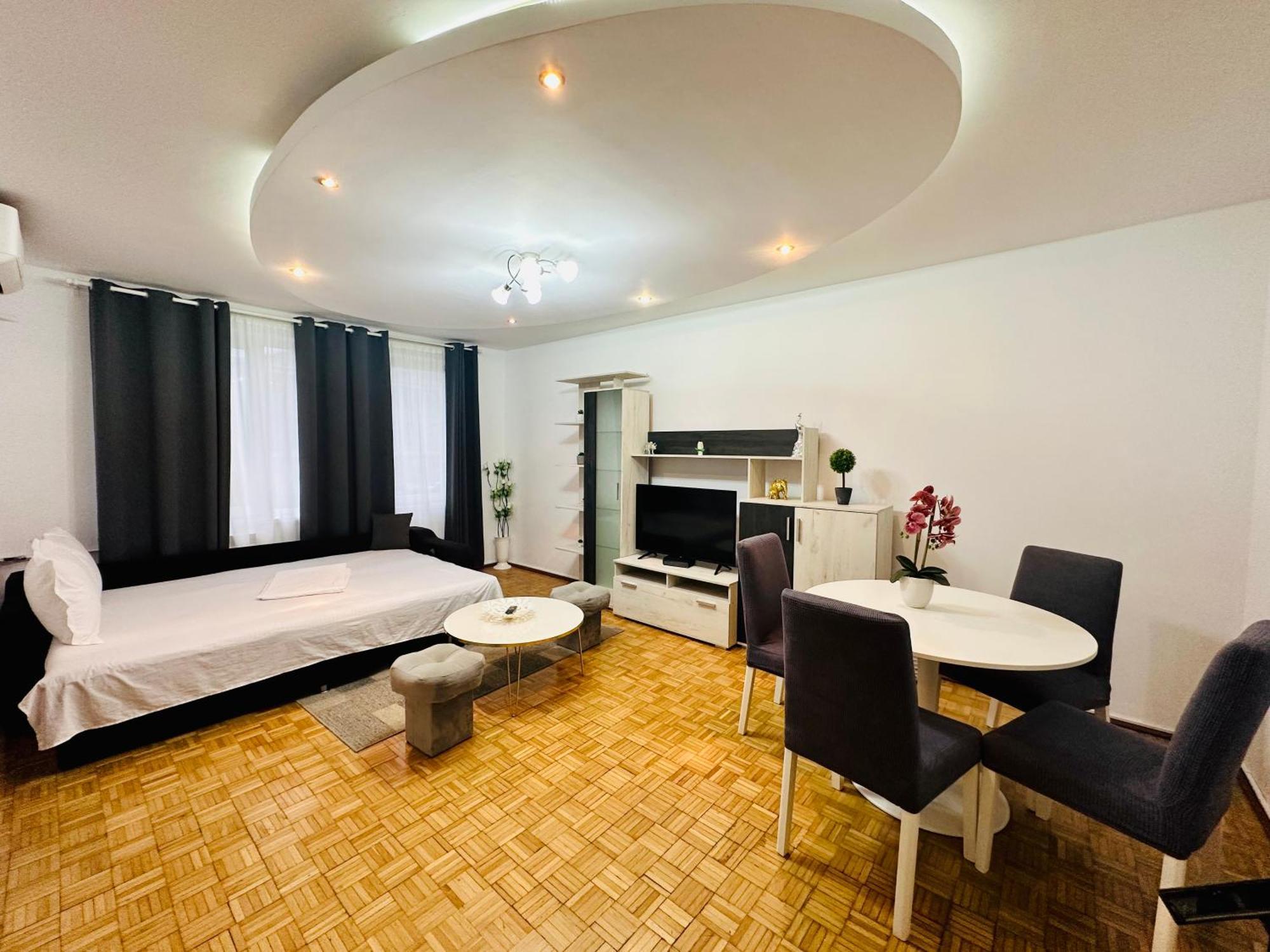 Chic Comfort 1Bdr With Landmark View - Concerthall Boekarest Buitenkant foto